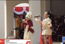 Kris Dayanti dan Melly Goeslaw Tampil Duet di Istana Negara HUT Ke – 81 RI