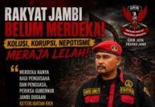 Lima Ribu Rakyat Jambi Siap Gelar “Pesta Kemerdekaan” di Depan Kantor Gubernur