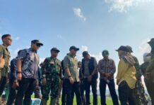 Tim Alfa TNI Diterjunkan Padamkan Karhutla di Way Kambas