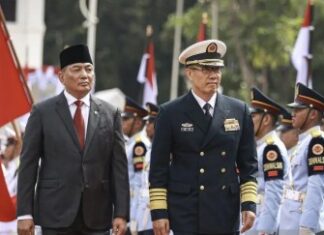 Perkuat Kerja Sama Militer, Menhan RI Terima Kedatangan Menhan China