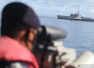TNI AL Latihan Bersama China di Timur Taiwan