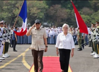 Menhan RI Dan Menteri Angkatan Bersenjata Prancis Tinjau Misi Pegase