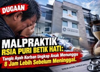 Diduga RSIA Puri Betik Hati Lakukan Malapraktik