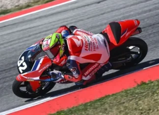 Kiandra Ramadhipa Rebut Pole Position di Moto3 Junior Misano 2026